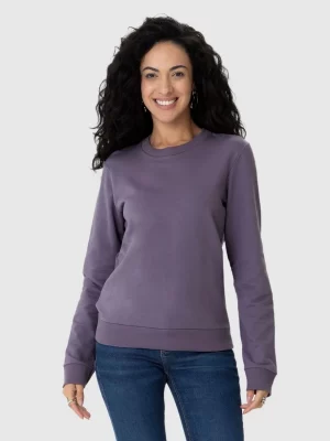 Moletóm Básico Feminino Decote Redondo