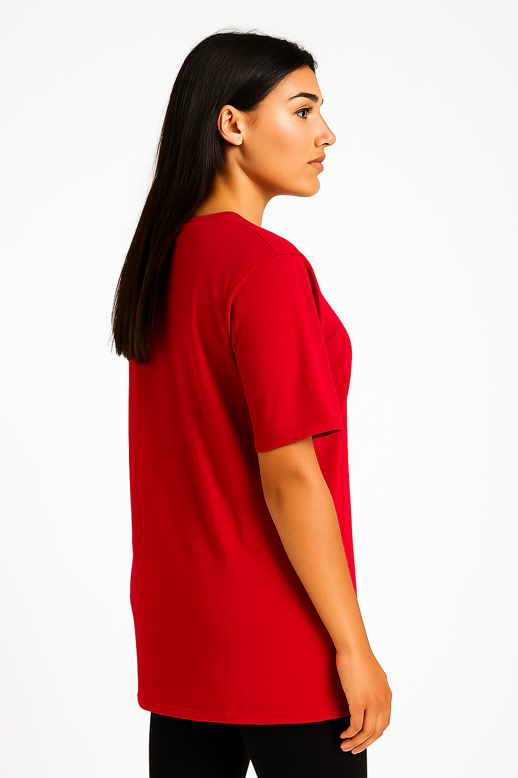 Camiseta Femenina Básica – Conforto e Estilo para o Dia a Dia - Imagem 3