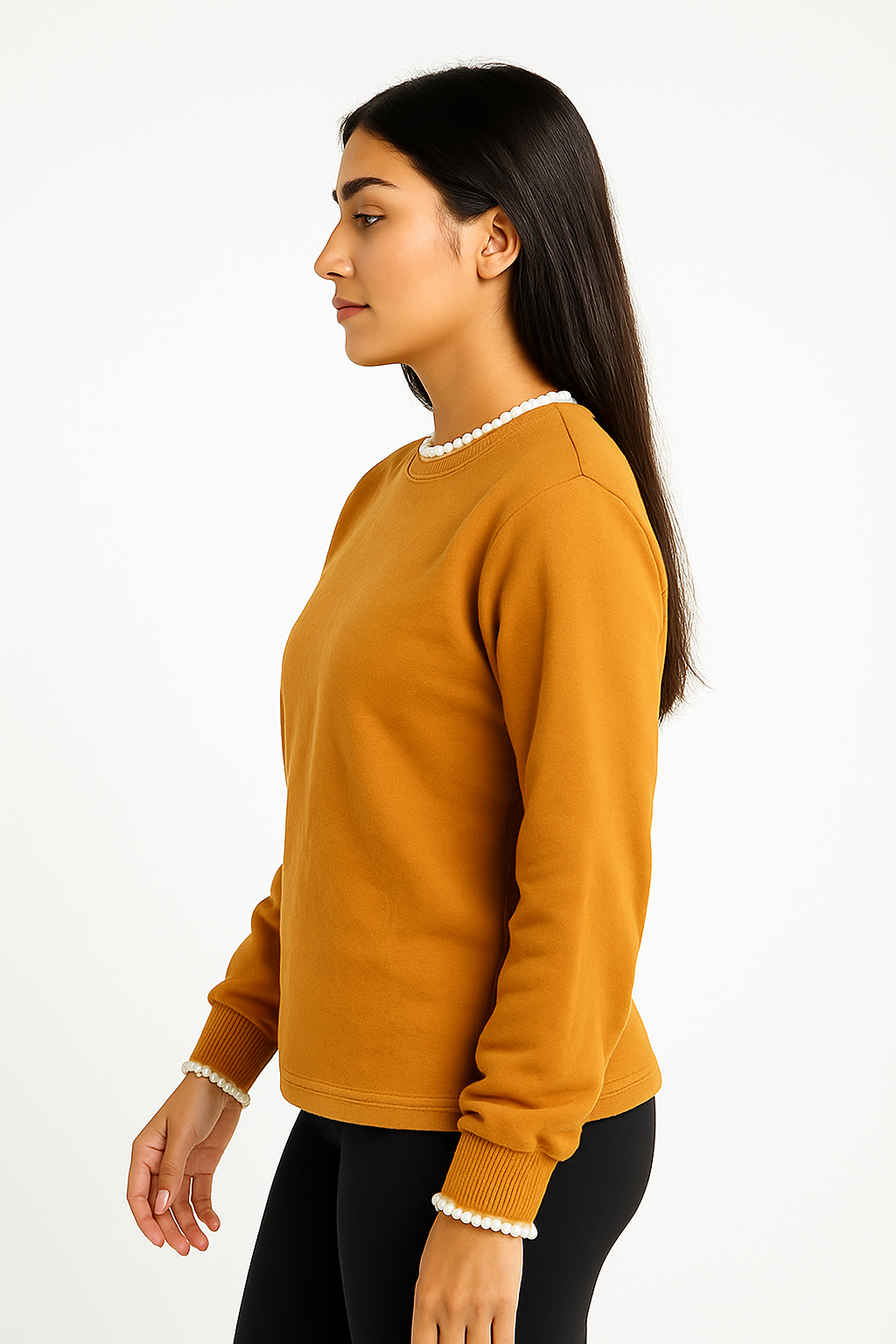 Moletóm Básico Feminino – Estilo Casual com Conforto Garantido - Imagem 2
