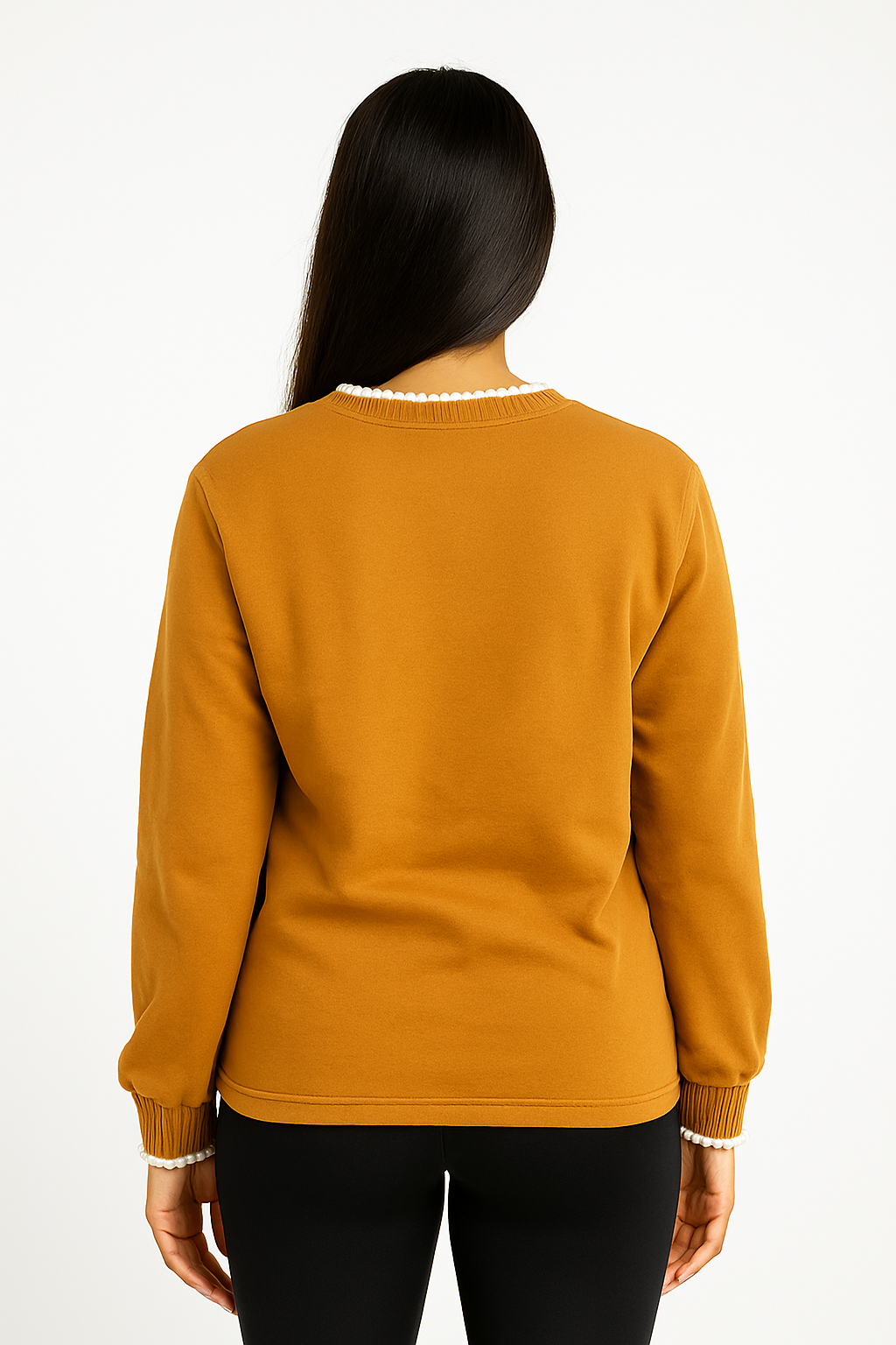 Moletóm Básico Feminino – Estilo Casual com Conforto Garantido - Imagem 3