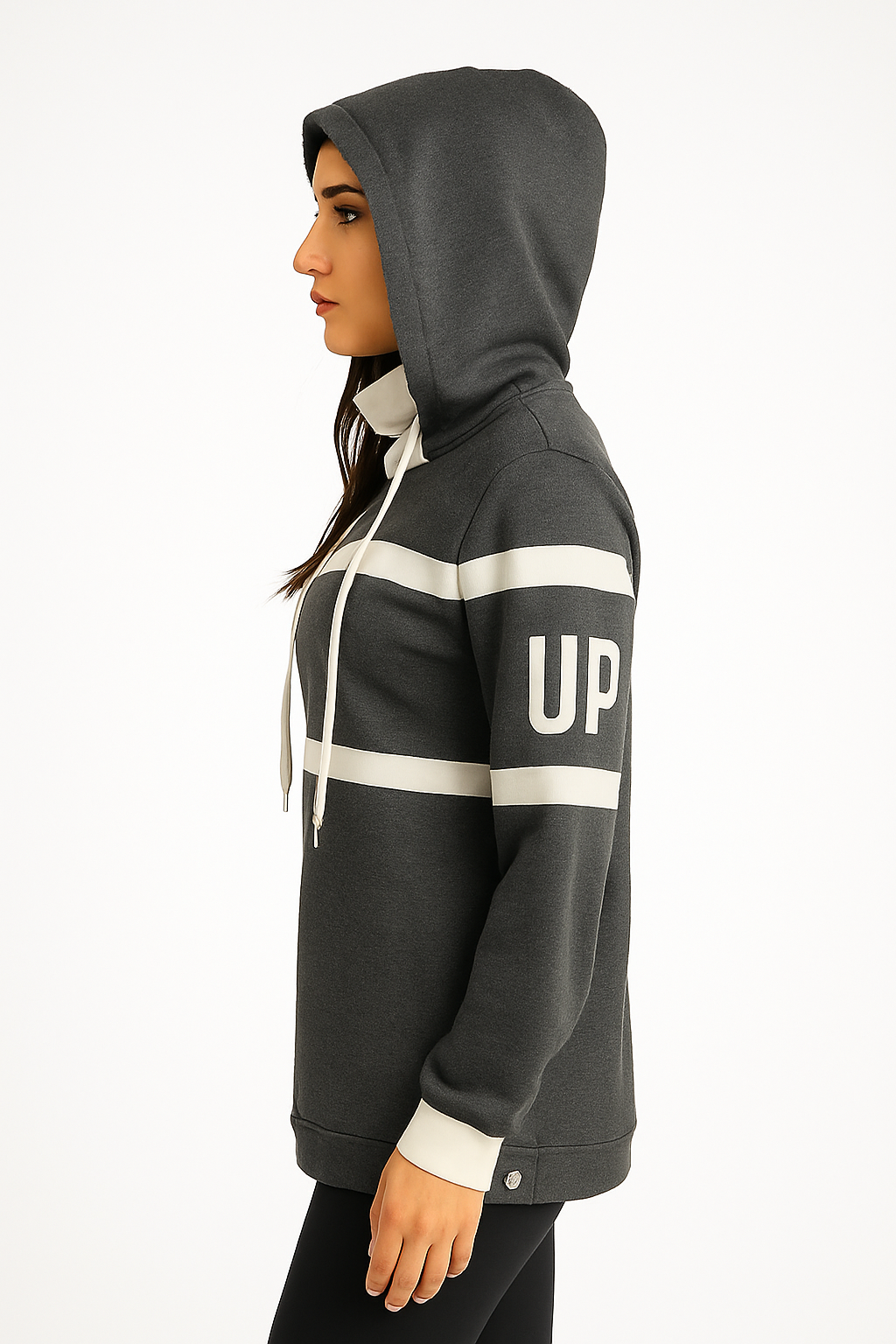 Moletóm Térmico Feminino com Botões Laterais – Conforto e Estilo para os Dias Frios - Imagem 3