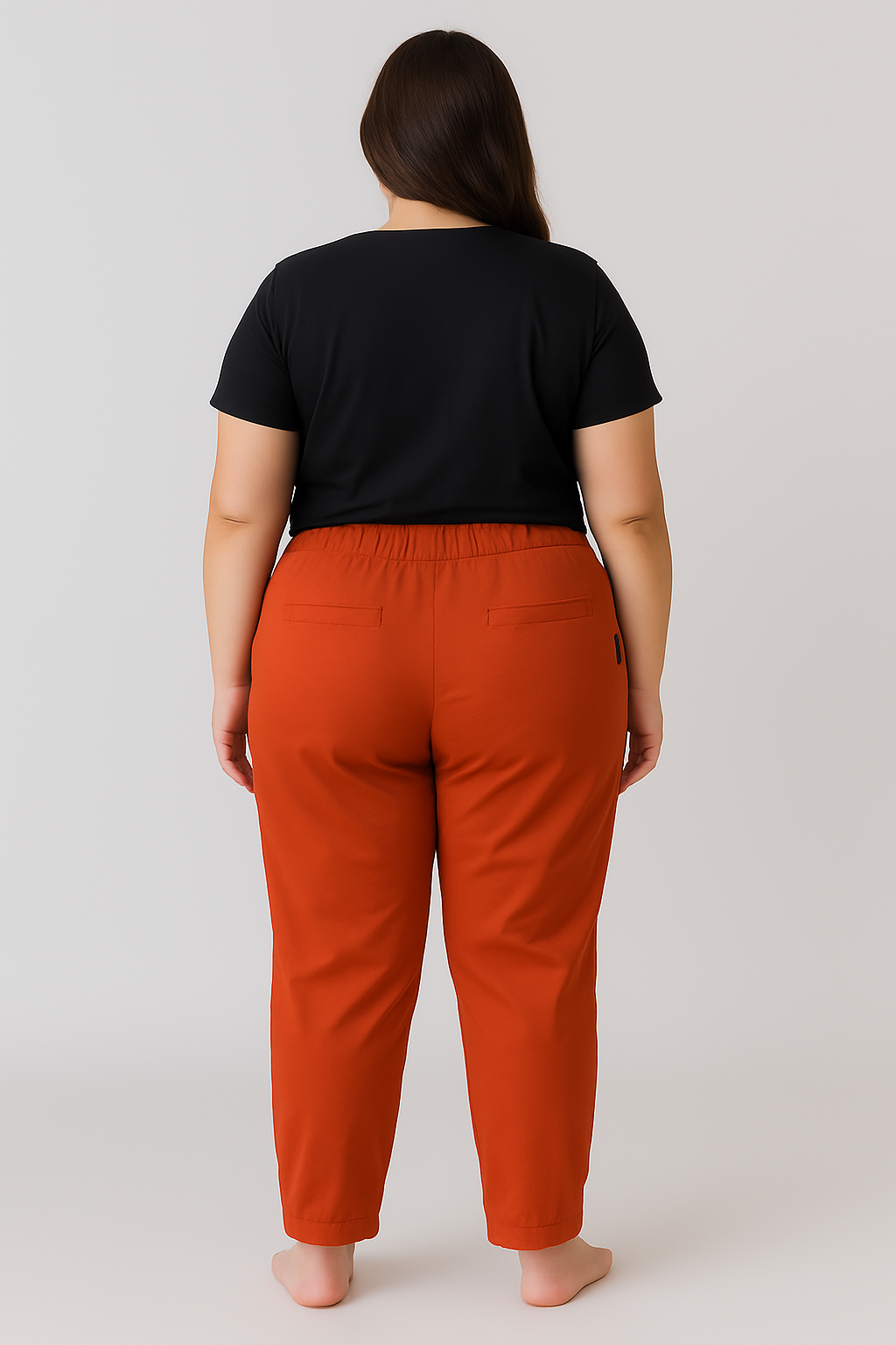 Calça Jogger Plus Size Feminina – Estilo e Conforto em Cada Movimento - Imagem 4