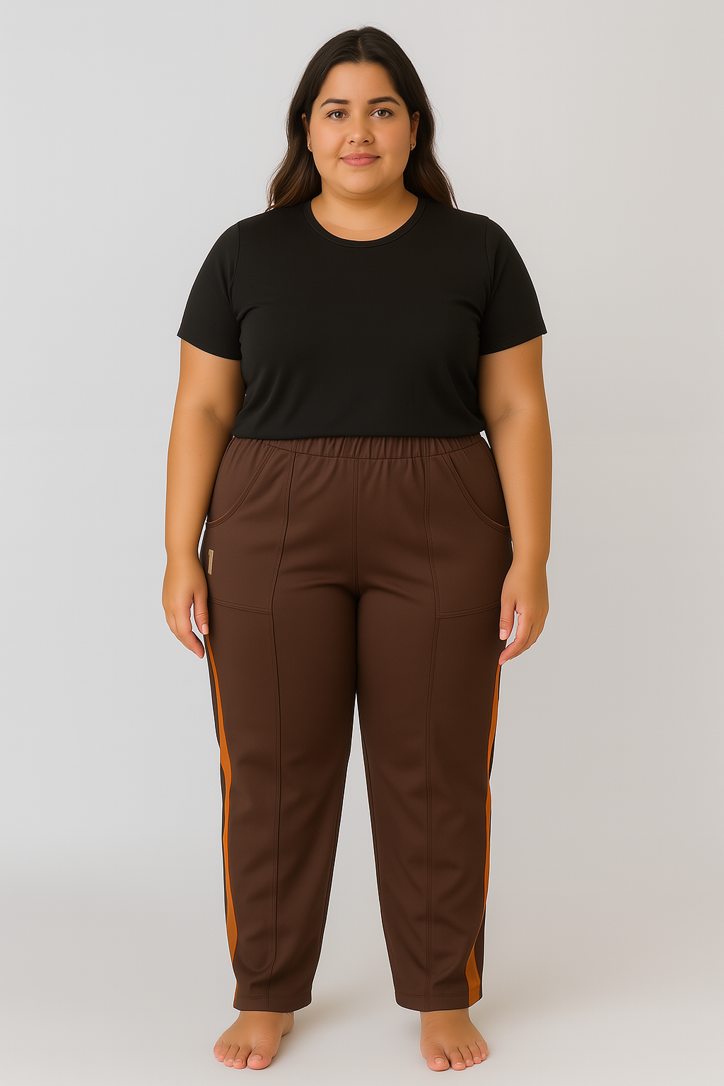 Calça Jogger Feminina Plus Size – Conforto e Estilo para Todos os Momentos