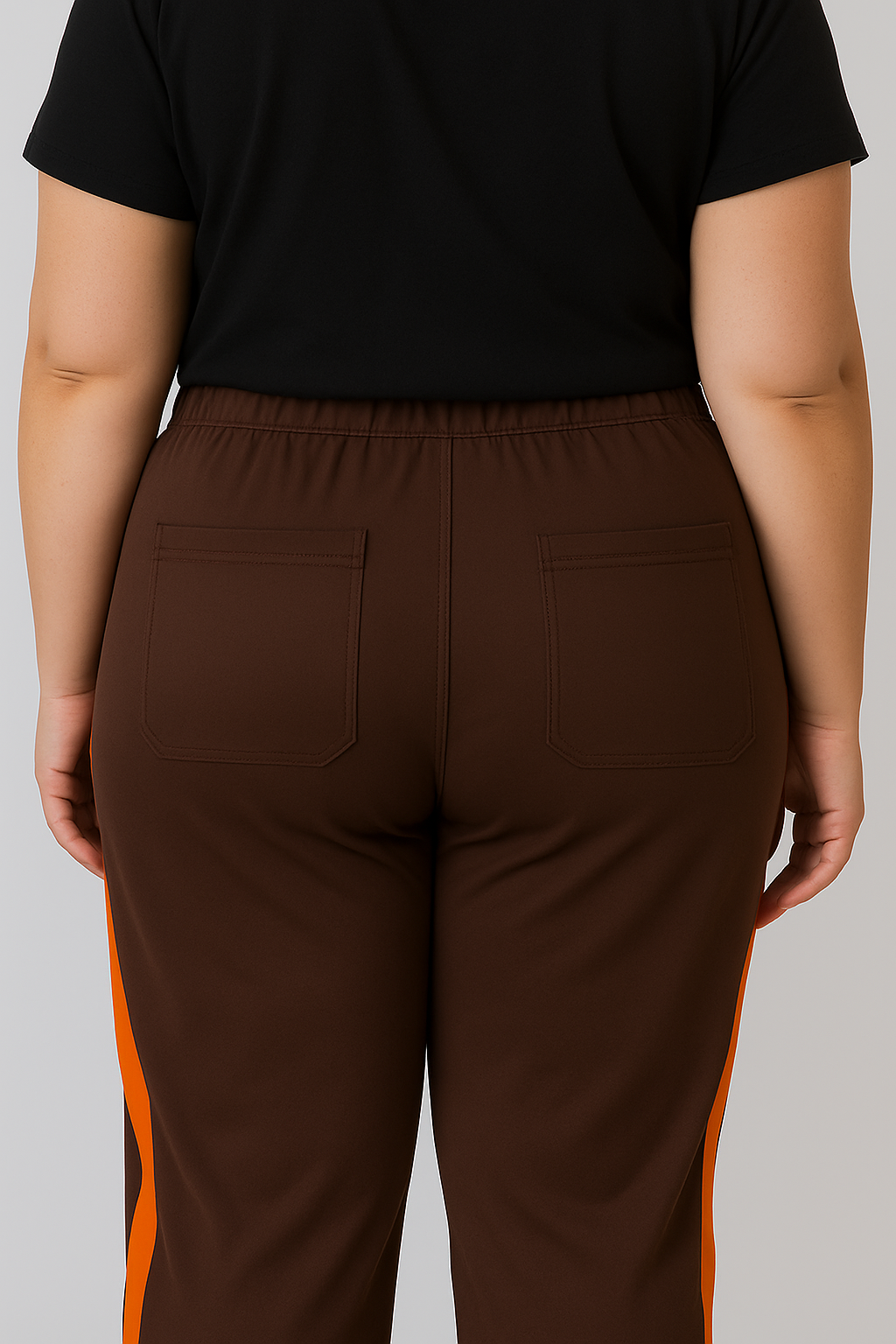 Calça Jogger Feminina Plus Size – Conforto e Estilo para Todos os Momentos - Imagem 4