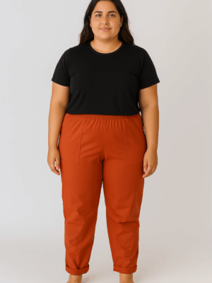 Calça Jogger Plus Size Feminina – Estilo e Conforto em Cada Movimento