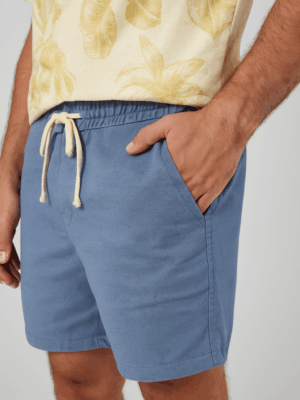 Short Masculino Malwee Casual em Algodão e Linho – Leveza e Estilo para os Dias Quentes