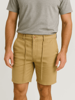 Bermuda Chino Masculina – Estilo e Versatilidade em Uma Peça Essencial
