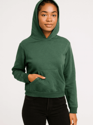 Moletom Cropped Malwee com Capuz