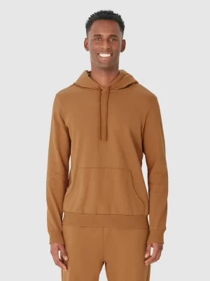MoletómBásico Masculino Com Capuz Em Moletom Flanelado