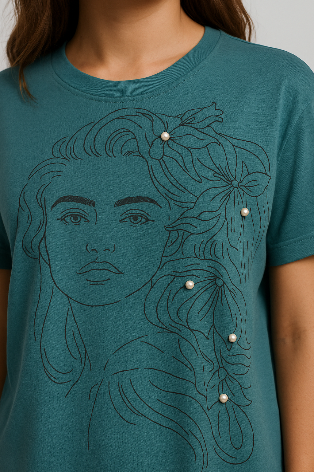 Blusa Feminina Malwee – Estilo com Arte e Conforto - Imagem 2