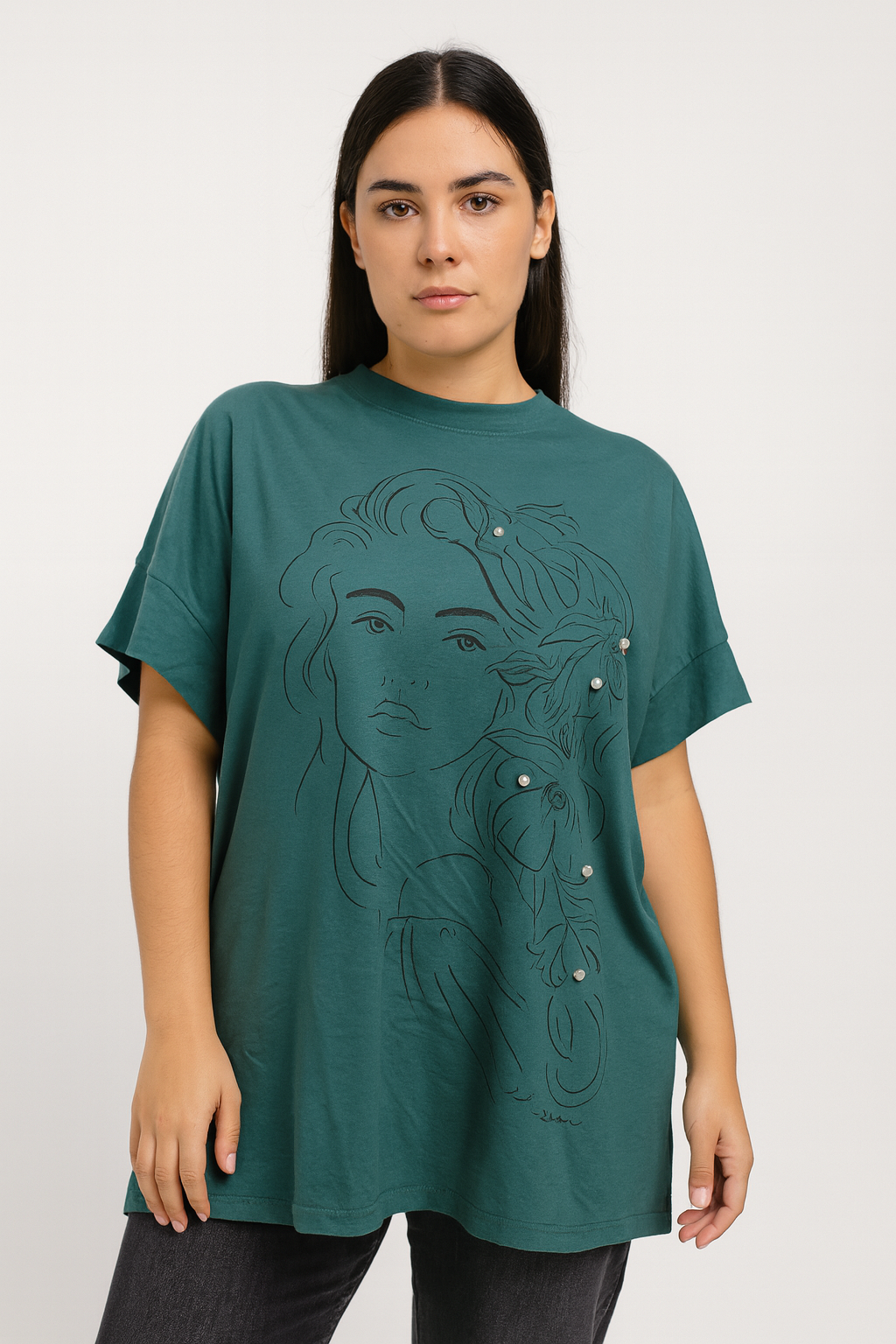 Blusa Feminina Malwee – Estilo com Arte e Conforto
