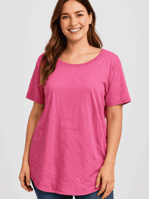 Camiseta Feminina Manga Curta – Conforto e Estilo