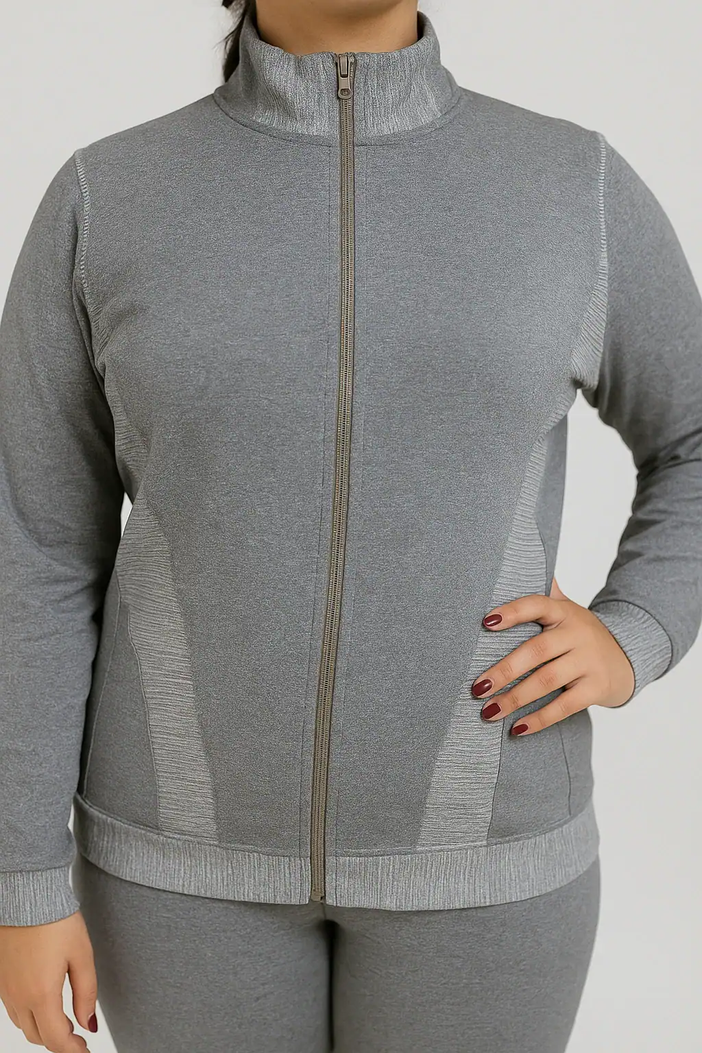 Jaqueta Esportiva Feminina em Moletinho Premium – Conforto, Estilo e Versatilidade - Imagem 3