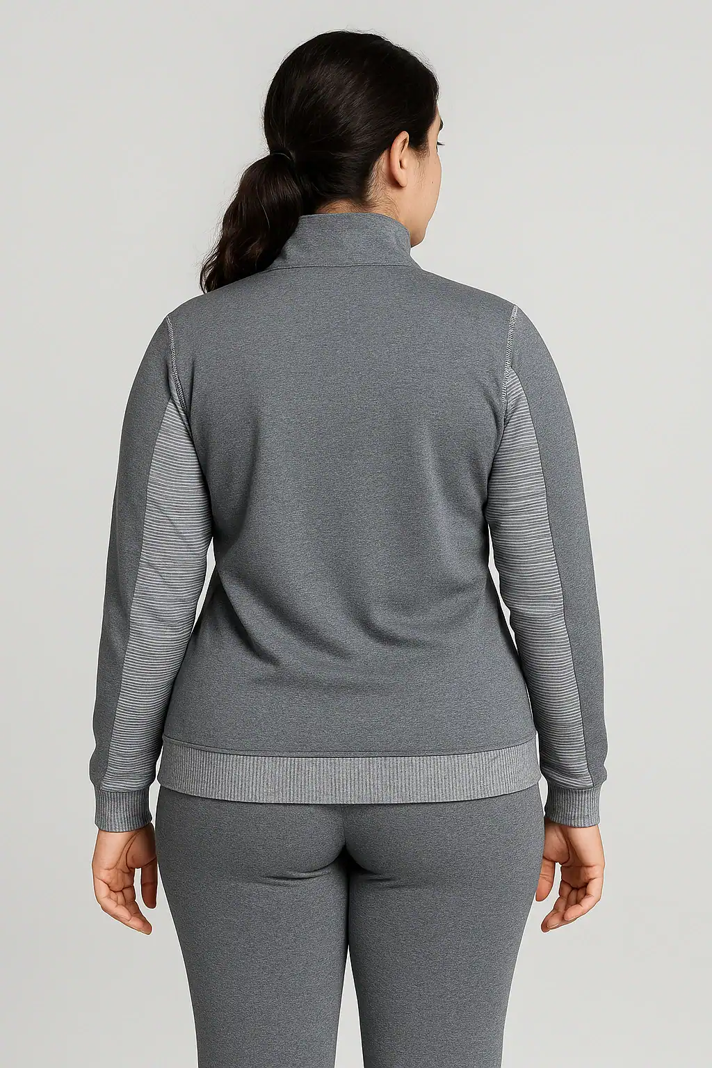 Jaqueta Esportiva Feminina em Moletinho Premium – Conforto, Estilo e Versatilidade - Imagem 4