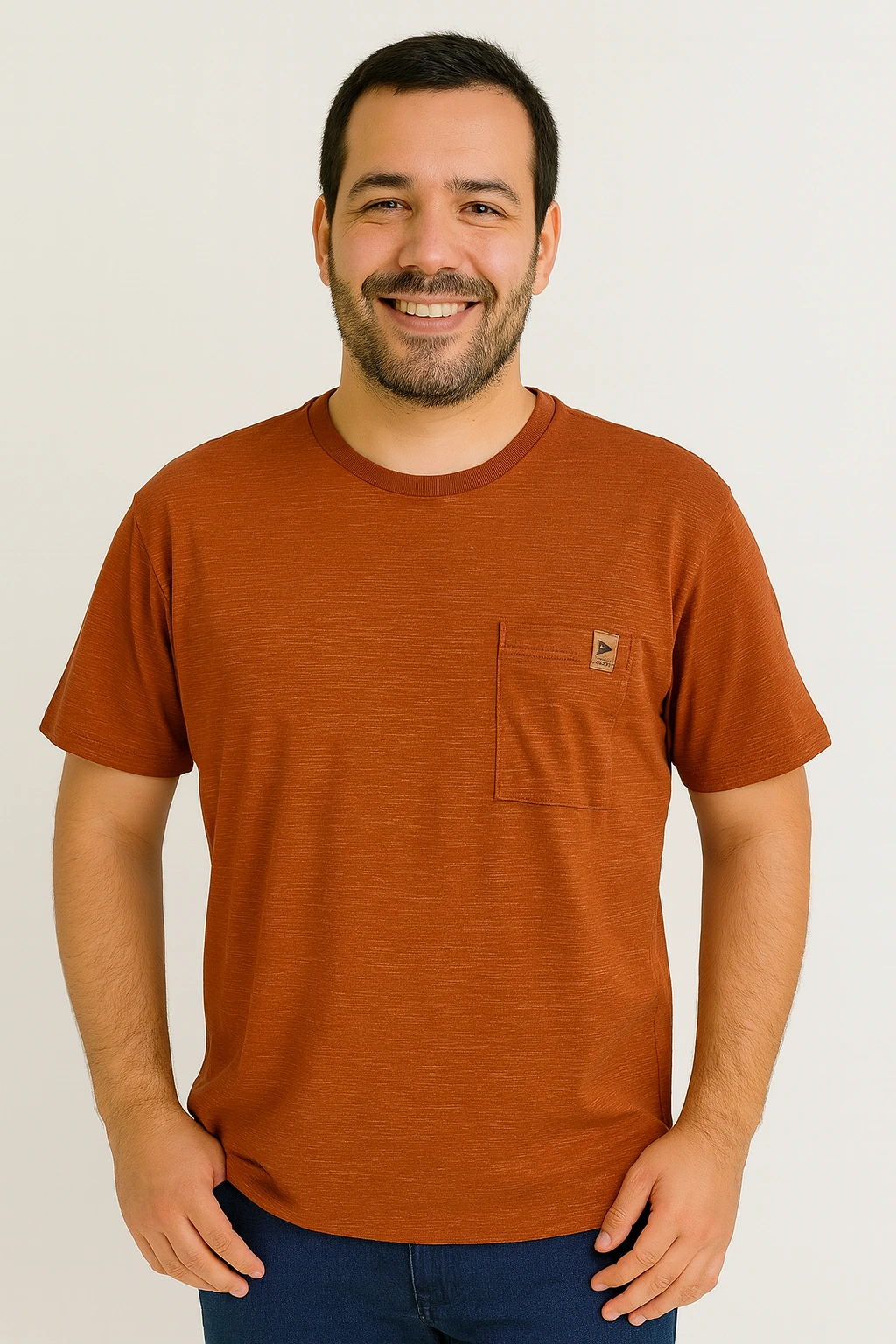 Camiseta Masculina Malwee – Básica com Bolsinho