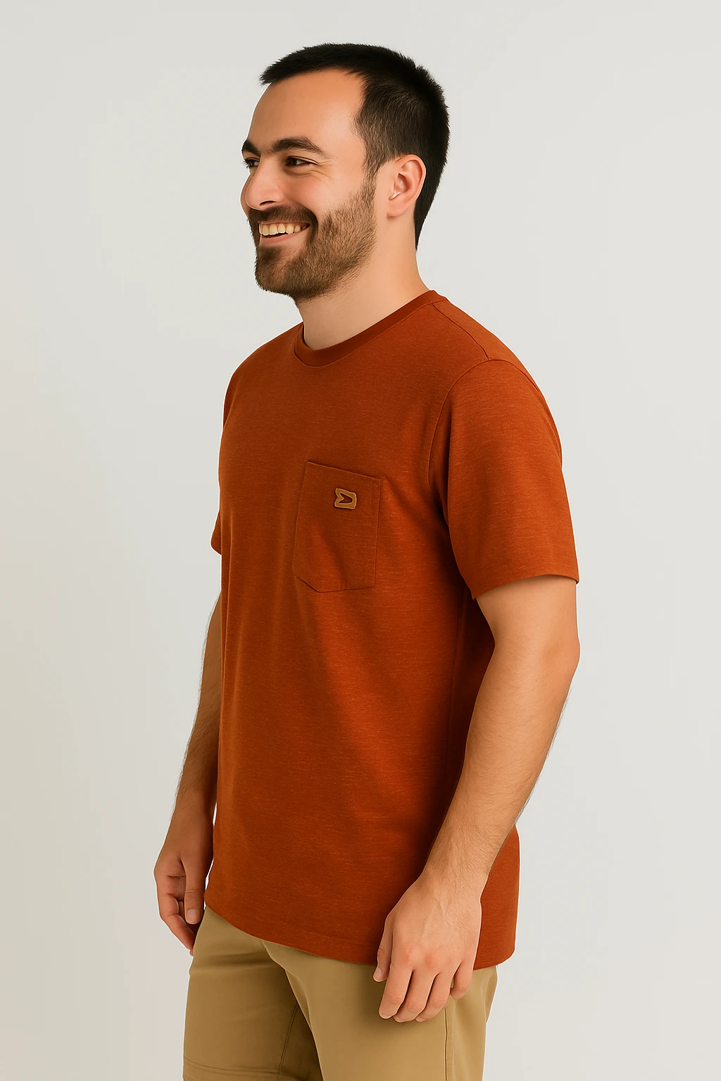 Camiseta Masculina Malwee – Básica com Bolsinho - Imagem 2