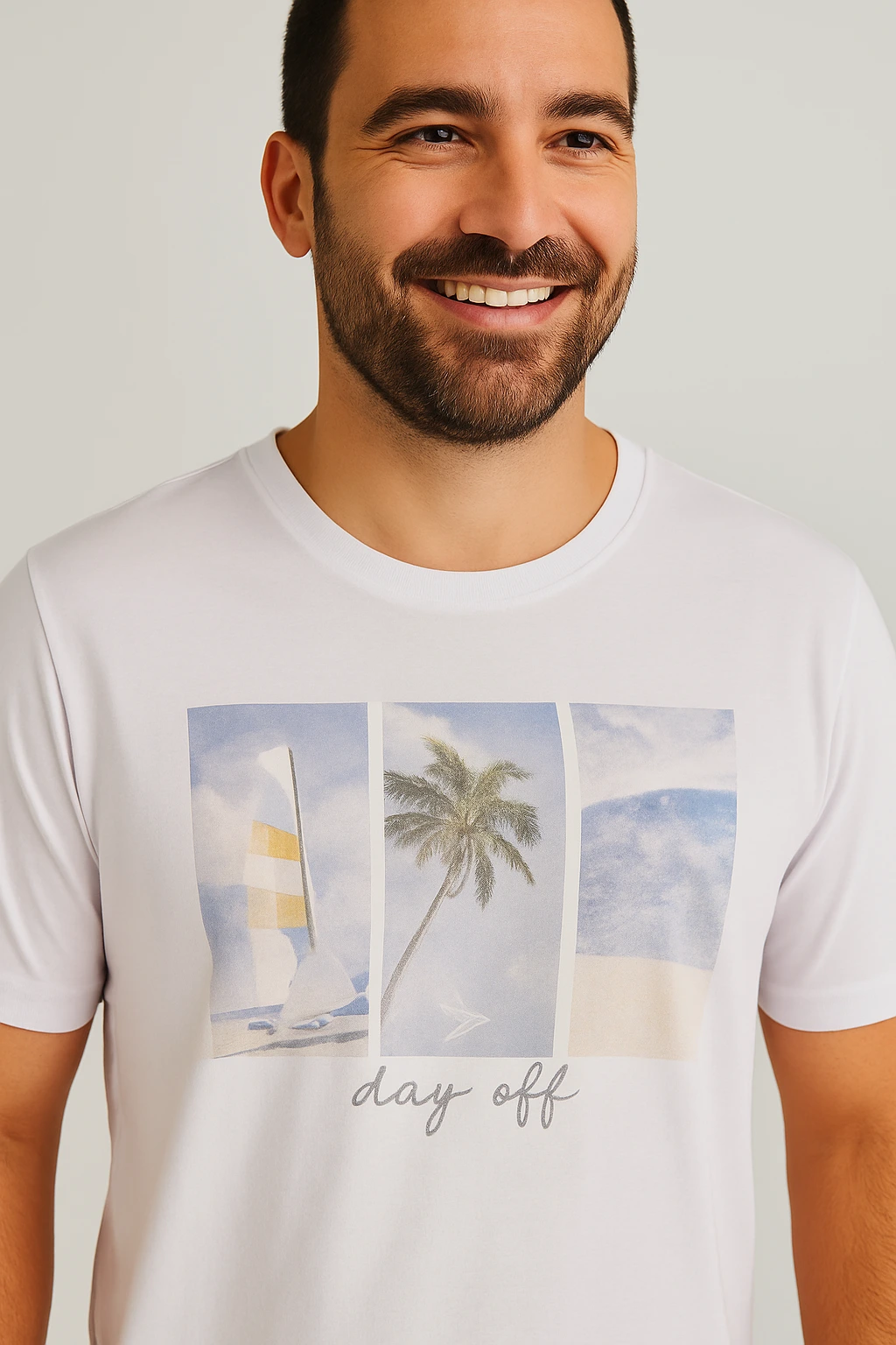 Camiseta Masculina Estampada Malwee – Day Off - Imagem 2