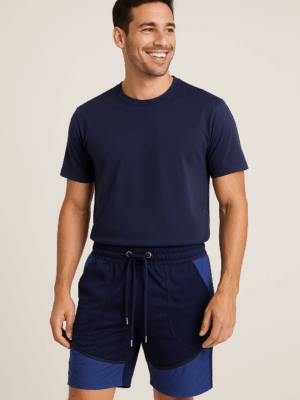 Short Evollution Azul Bicolor