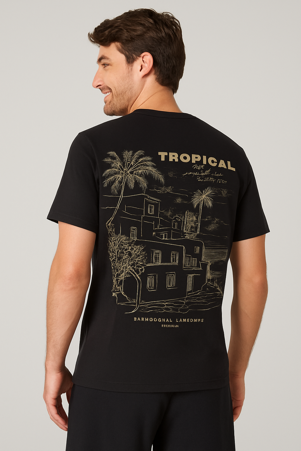 Camiseta Masculina Malwee – Tropical Greece - Imagem 5