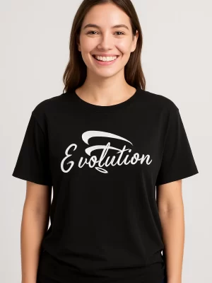 Camiseta Preta Evollution