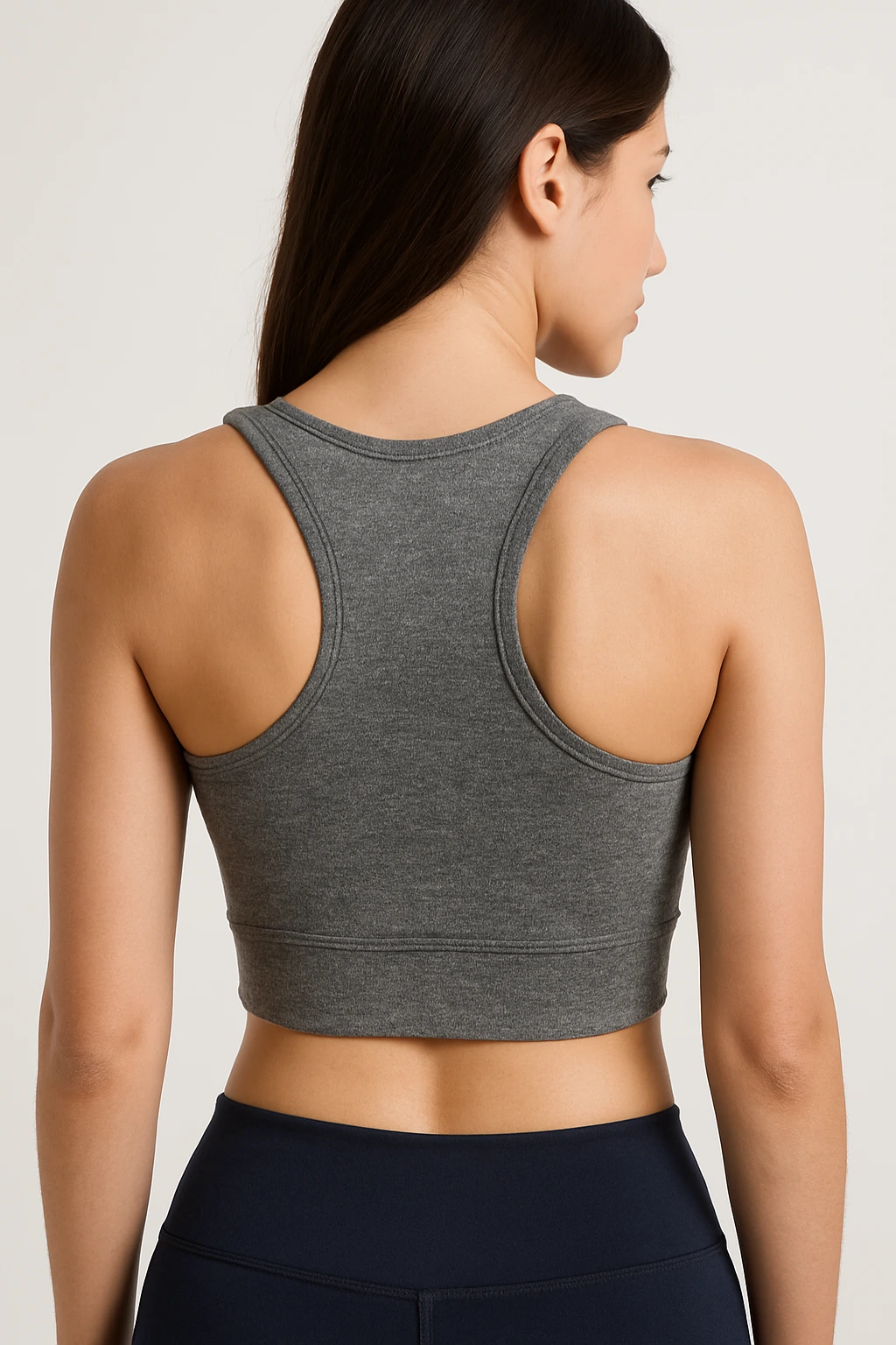 Top Cropped Cinza Evollution - Imagem 4
