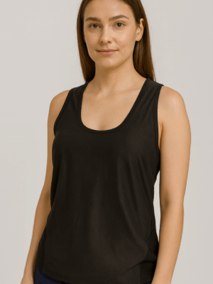 Camiseta Preta Fitness com Detalhe em Tela