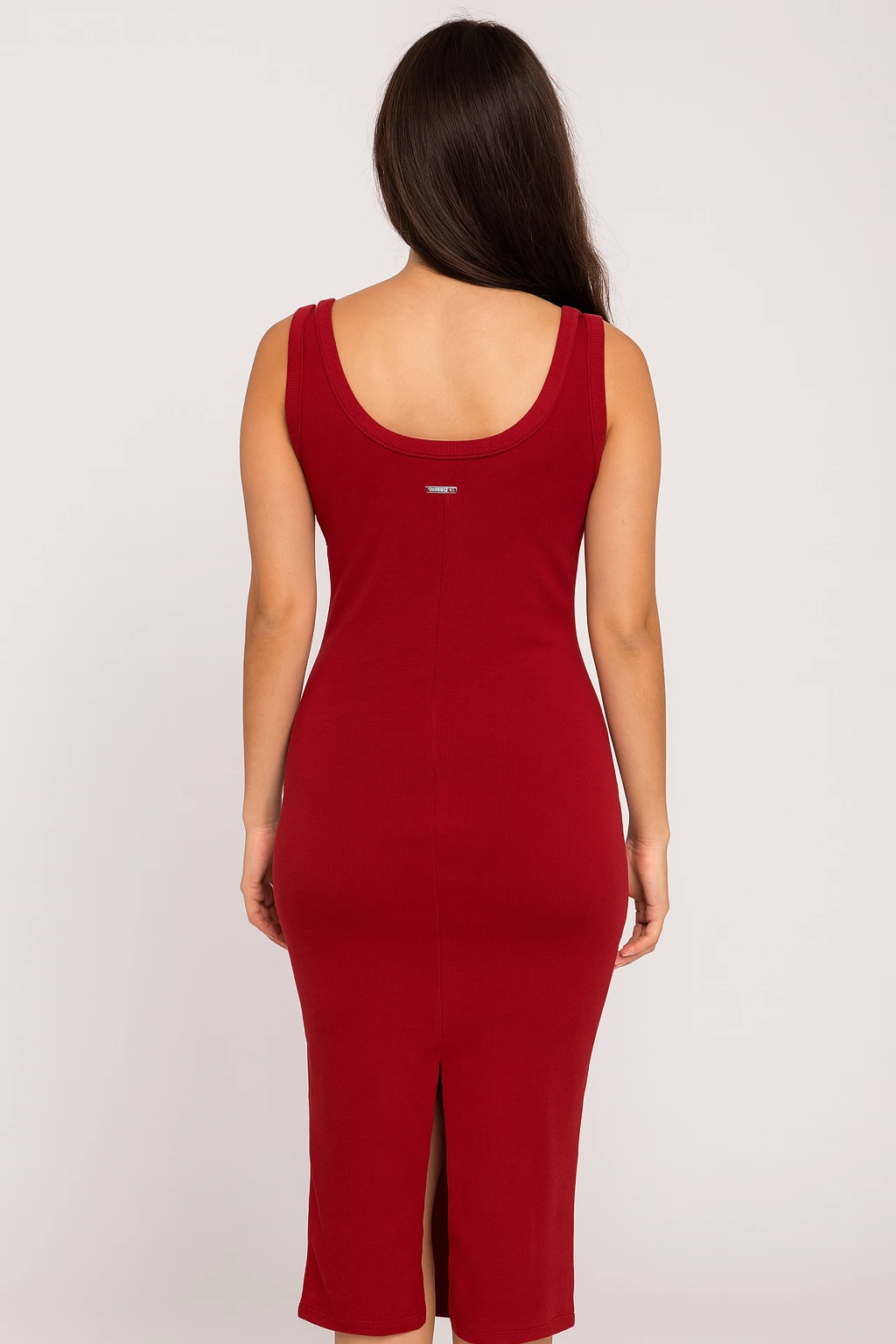 Vestido Vermelho Midi – Elegância e Conforto - Imagem 2